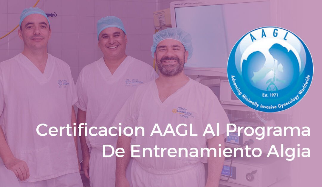 Certificacion AAGL Al Programa De Entrenamiento Algia