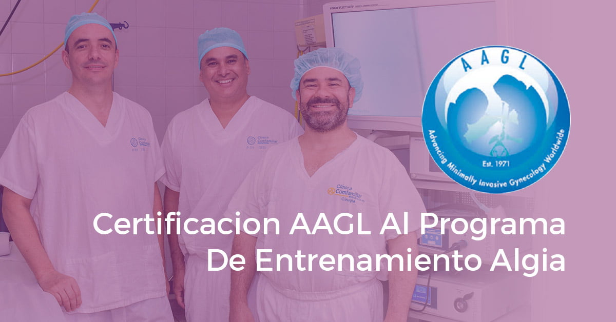 Certificacion AAGL Al Programa De Entrenamiento Algia