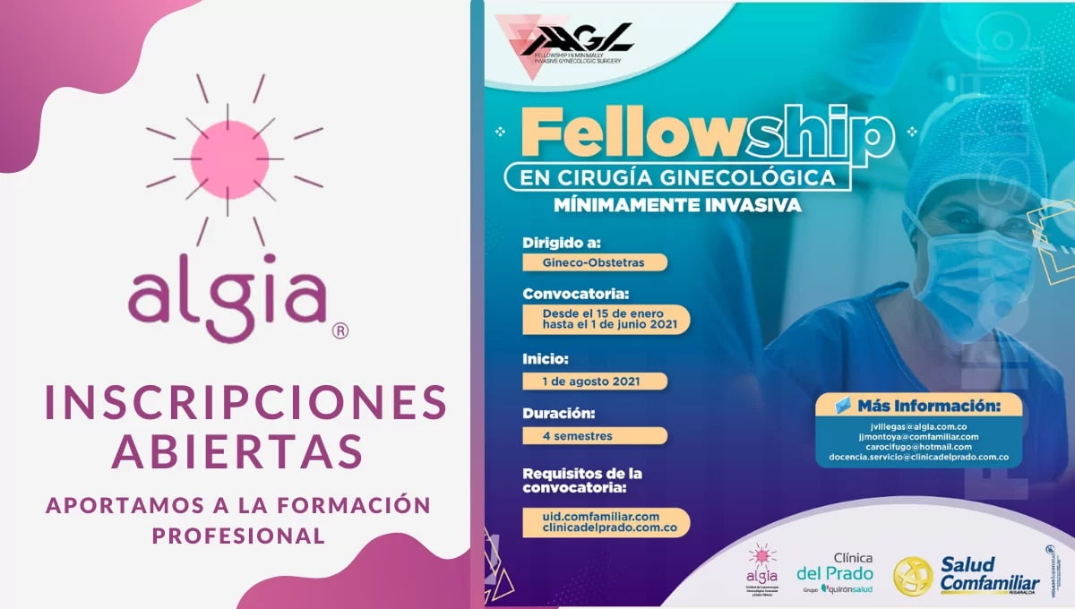 Abrimos inscripciones para el fellowship en cirugía ginecológica mínimamente invasiva con el aval de la AAGL