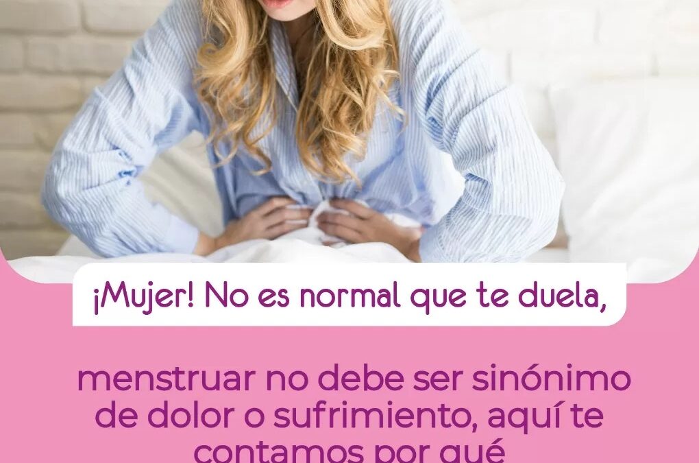 Menstruar no debe ser sinónimo de dolor o sufrimiento