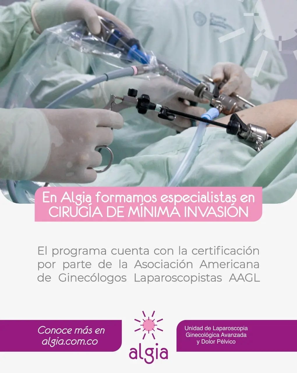 Algia, un centro de entrenamiento a médicos ginecólogos